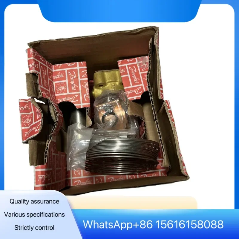 TES5 067B3342 Danfoss Expansion Valve with Temperature Sensing Bulb for Marine Air Conditioner Chiller Cold Storage