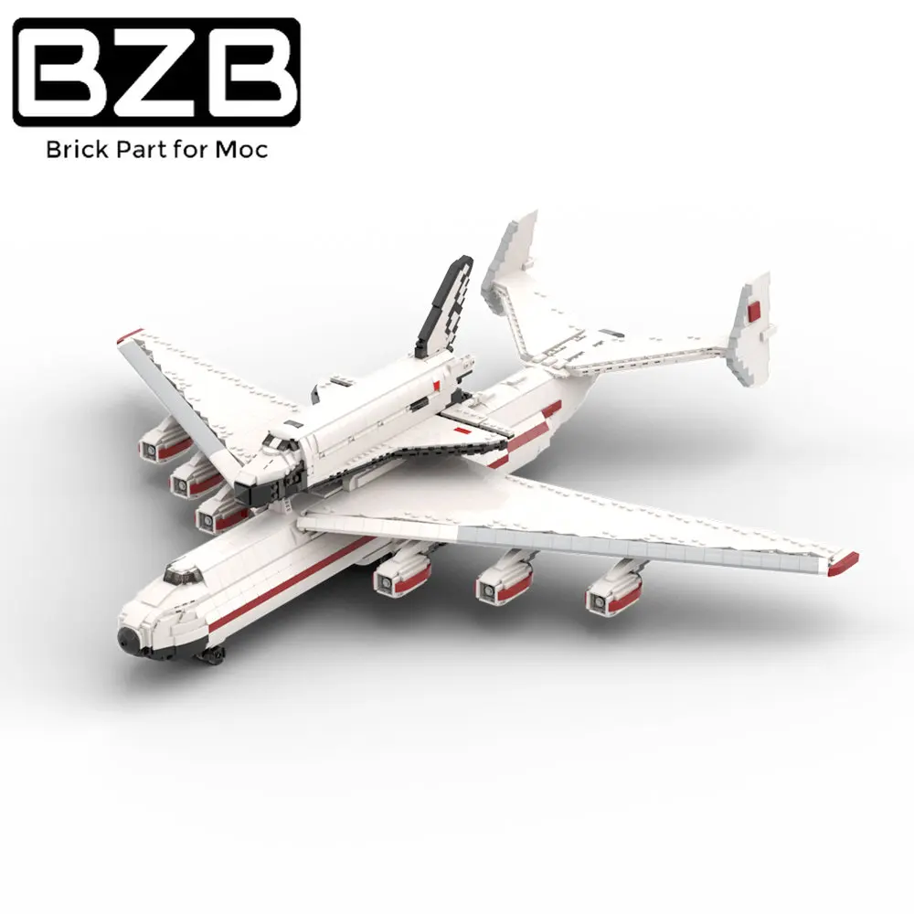 

BZB MOC Compatible 10283 Aircraft Space Shuttle Building Block Rocket Columbias STS-1 Fuel AN-225 Carrierplane bricks toys gifts