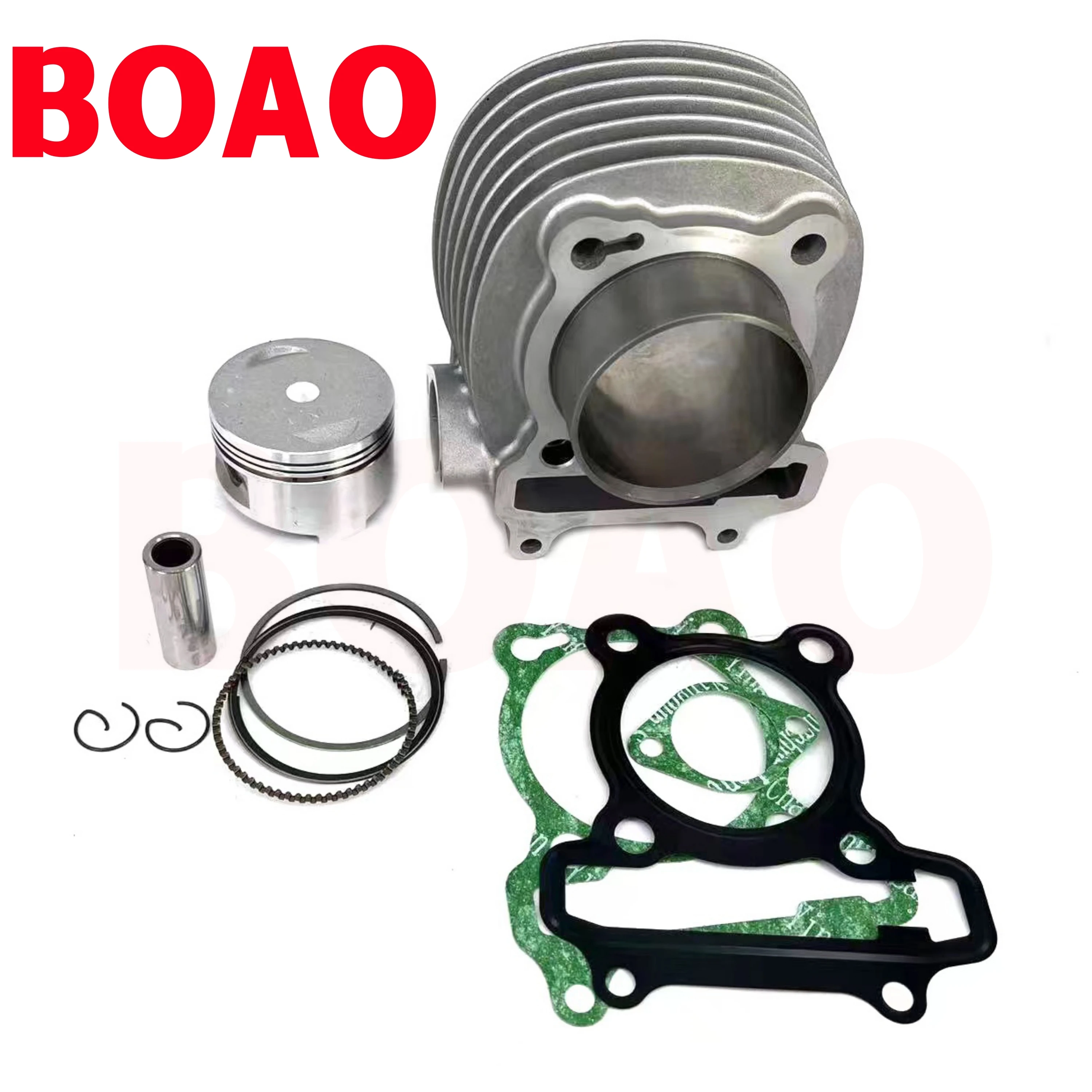 Scooter 57.4mm Big Bore Racing Cylinder Kit for Sym GR125 XS125T Symphony Sr Orbit Jet 4 125 Upgrade from 125cc to 150cc 4T