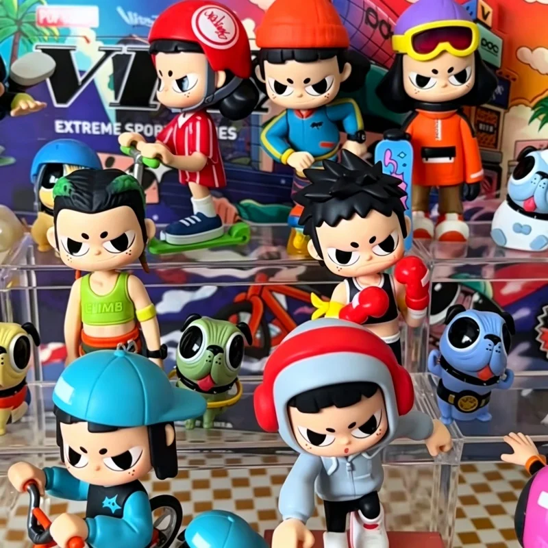 Pop Mart Vita Extreme Sport Series Genuine Blind Box Original Toys Guess Bag Mystery Box Doll Anime Figure Ornament