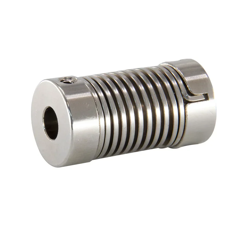 Aluminum alloy D16L25 spring coupling elastic coupling is used for servo motor, screw rod, shaft connector, 3D printer, CNC