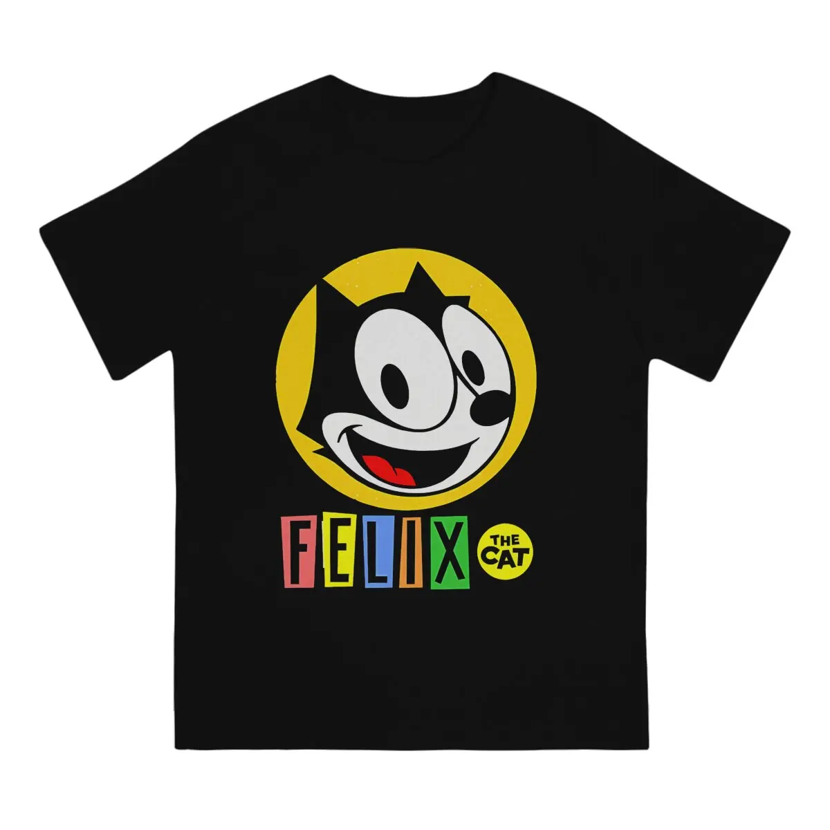 Fan T-Shirt Men F-Felix The Cat Cartoon Casual Cotton Tees O Neck Short Sleeve T Shirt Summer Tops