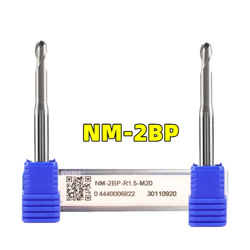 

NM-2BP-R0.5-M04/NM-2BP-R0.5-M06/NM-2BP-R0.5-M08/NM-2BP-R0.5-M10/NM-2BP-R0.5-M12 ZCC.CT 2 flute Ball end milling cutter 1pcs/box