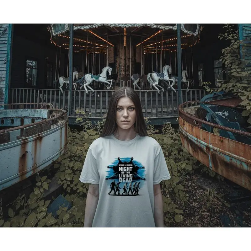 

Винтажная футболка «Ночь живых мертвецов» из фильма ужасов