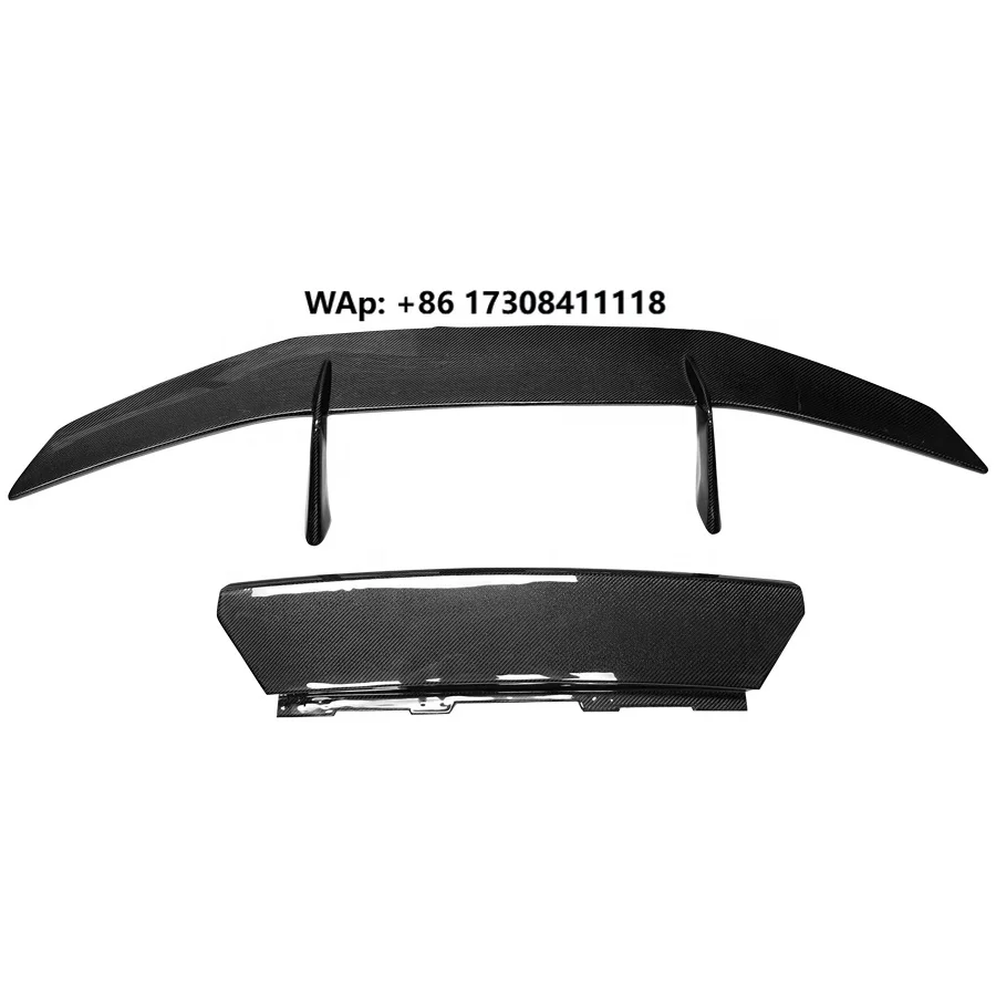 

Carbon Fiber P Style Rear Spoiler for Huracan LP580 /LP610 2014-2019 Rear Tail Wing Spoiler Car Accessories Bodykit