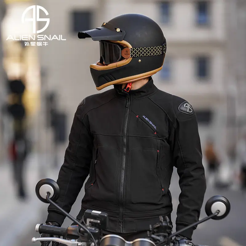 Alien Snail Rebel CE Motorcycle Riding Suit Four Seasons Windproof Casual Men's Racing Unisex Motocross Traje Moto Gearouterwear