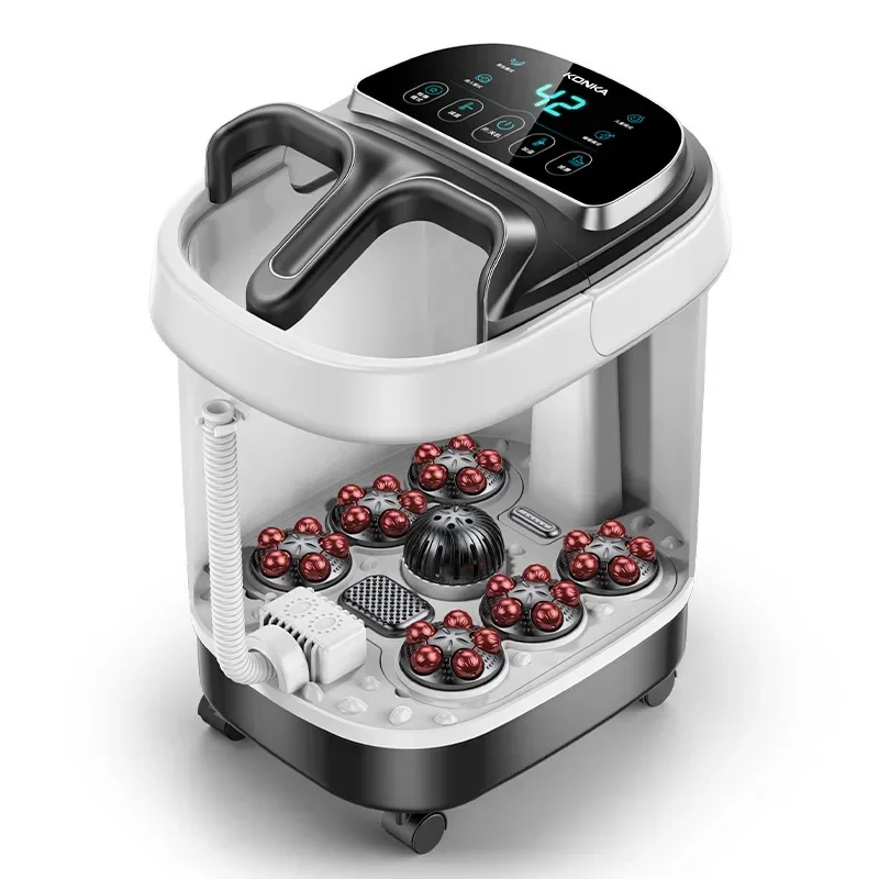 

Foot Bath Electric Heating Household Automatic Massage Constant Temperature Soaking Folding Foot Bath foot grinder