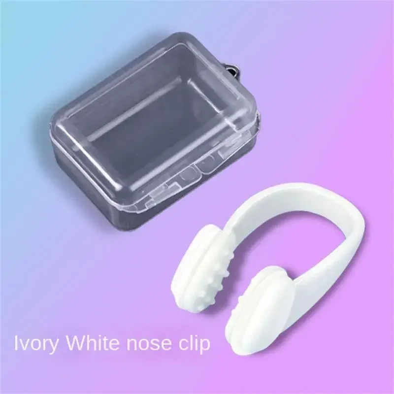 Swimming Nose Clip Soft Silicone Earplugs Swimmer Unisex Nose Clip Waterproof Swim Accessories for Kids Adults Water Sports