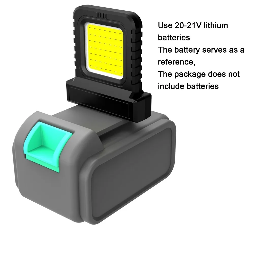 

Рабочий фонарь с литий-ионной батареей, портативный, долговечный, сильный источник света, освещение, рабочий электроинструмент, аккумуляторное освещение, рабочий свет
