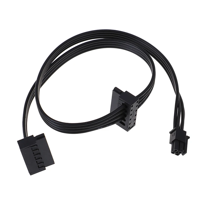 1Pc 45CM Cable MINI 4 Pin Turn 2 SATA Power Supply For Lenovo Main Board Interface Small 4Pin To Two SATA SSD Power Supply Cable