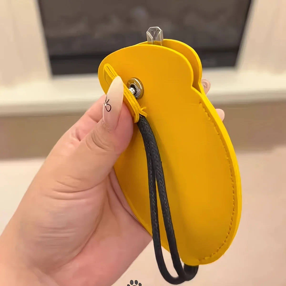 حقيبة مفاتيح السيارة الكرتونية ذات سعة كبيرة من البولي يوريثان، إبداعية لطيفة ومتعددة الوظائف، محمولة للجنسين، هدية للسفر المنزلي #6