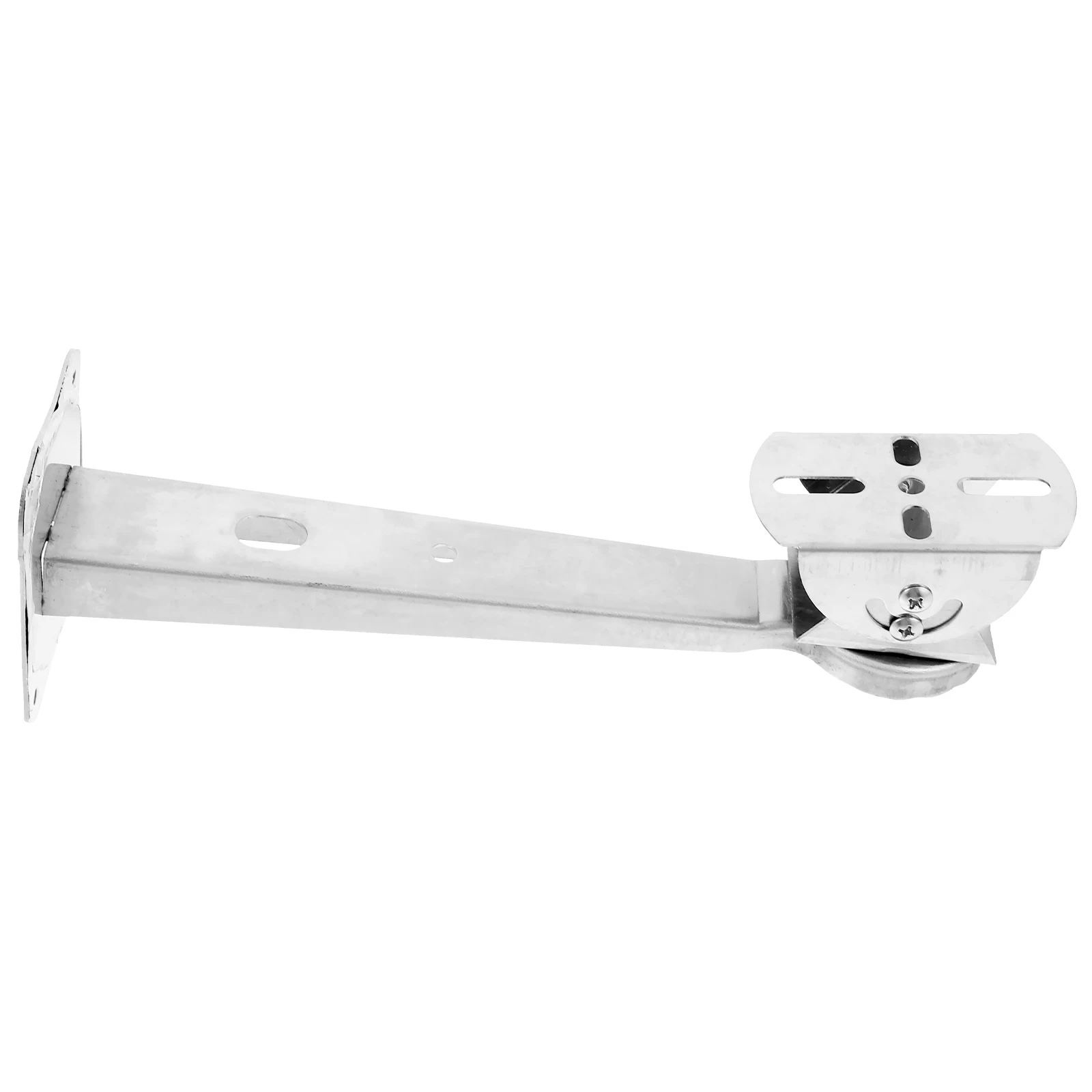 

1pcs Camera Bracket Wall Mount Silver Security Fixing Stand Durable Stainless Steel Construction Up-Down Adjustment Left-Right