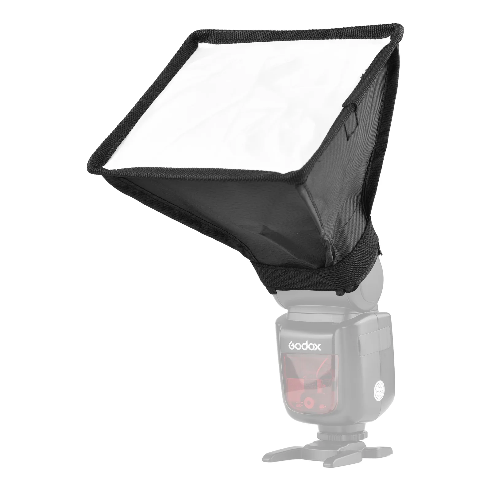 6.7 * 6in Mini Universal Camera Flash Softbox Speedlite Diffuser Foldable for Canon Nikon Sony Godox Yongnuo on-Camera Flash