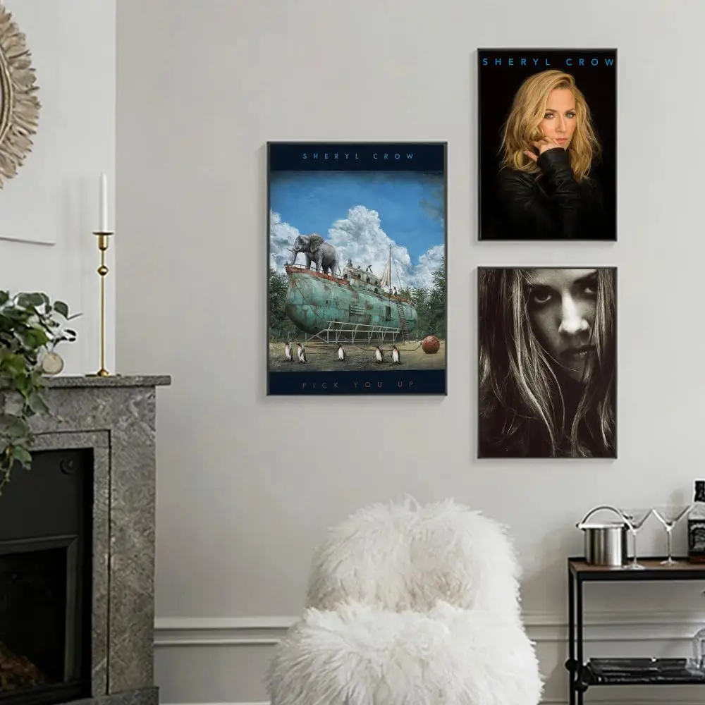 Singer Sheryl Crow Pick You Up Wall Prints for Living Room Bedroom Office Home Poster Decoration Gift Poster