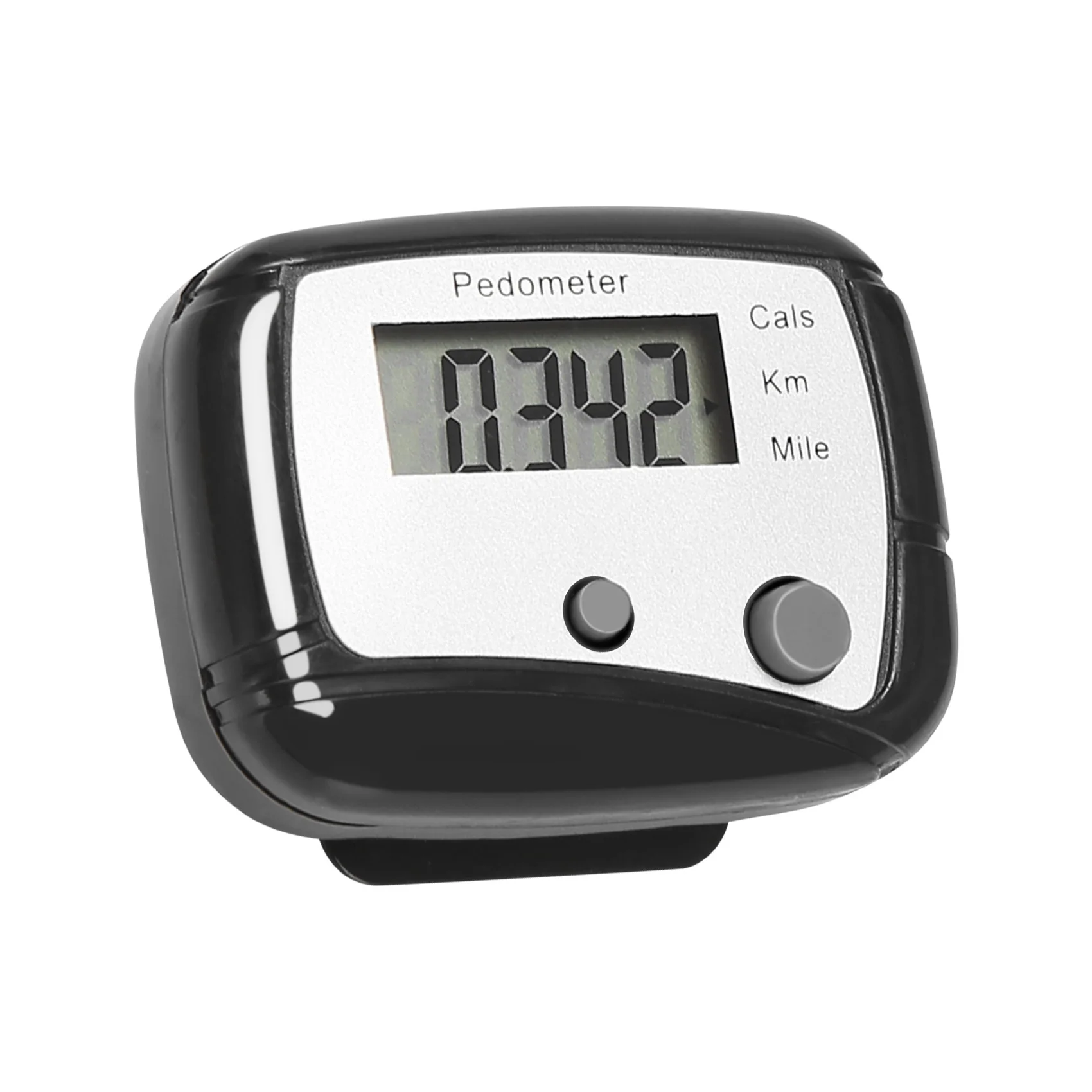 

ABNP Digital LCD Pedometer Pocket Counter Walking Black