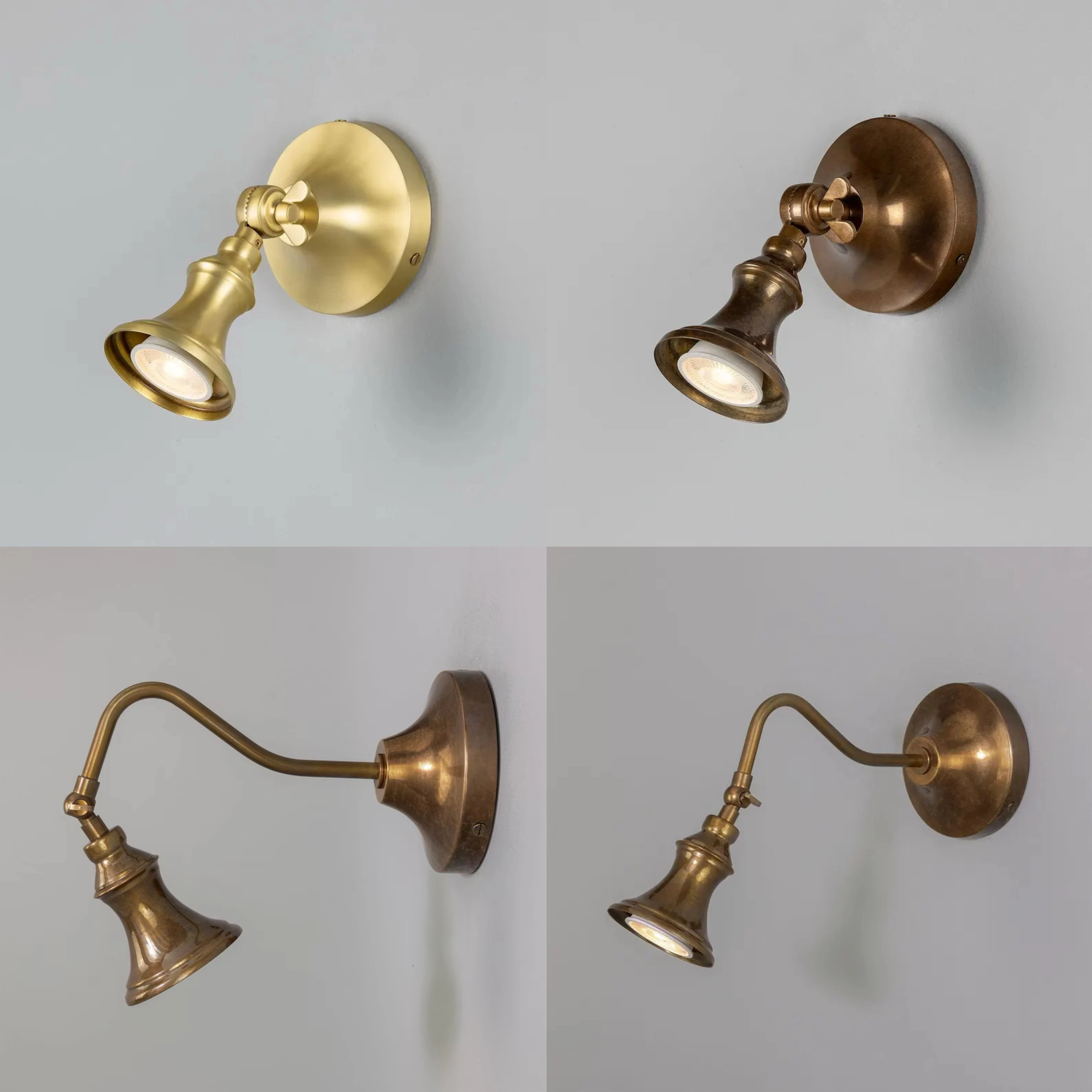 Pequena lâmpada de parede holofote cobre à prova dwaterproof água entrada corredor cabeceira estudo banheiro lâmpada teto decorativa