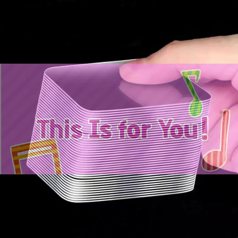 Ultra-strong Glue Double Sided Adhesive Tape Transparent Square Wall Stickers Patch For Bathroom Seamless Waterproof Nano Tapes