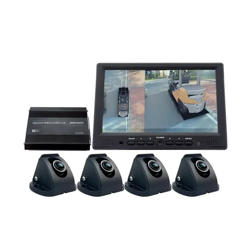 Hot Sale Hot Sale 3D 360 Degree SVM Surround View System Blind Spot Detection AI Backup Revering for Truck Rv Excavator