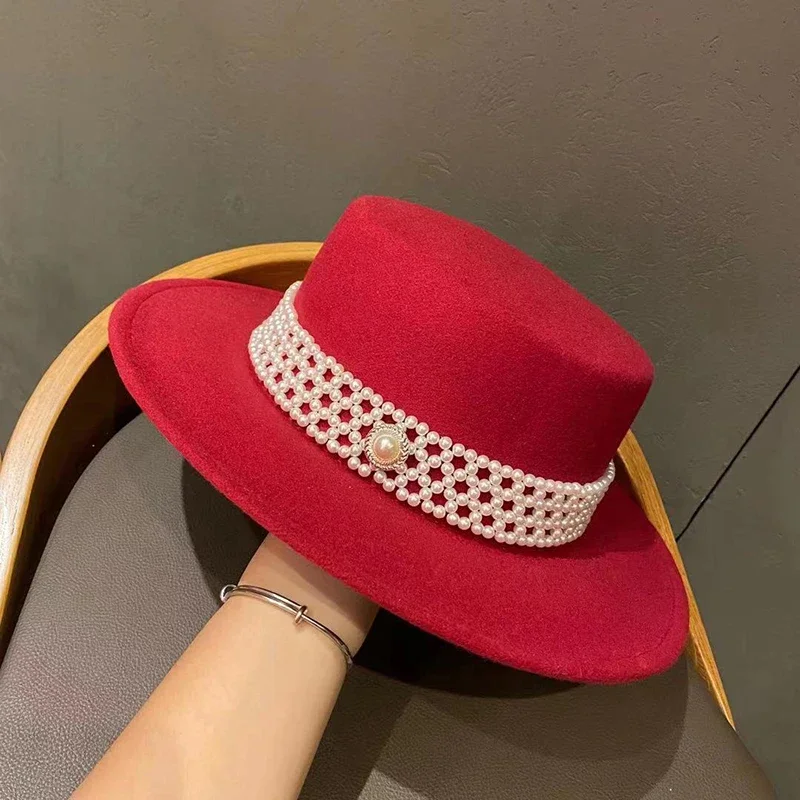 hats for women Luxury new 2024 domo hat fedora wedding ceremony designer free shipping fascinators for Women\'s elegant Men\'s cap