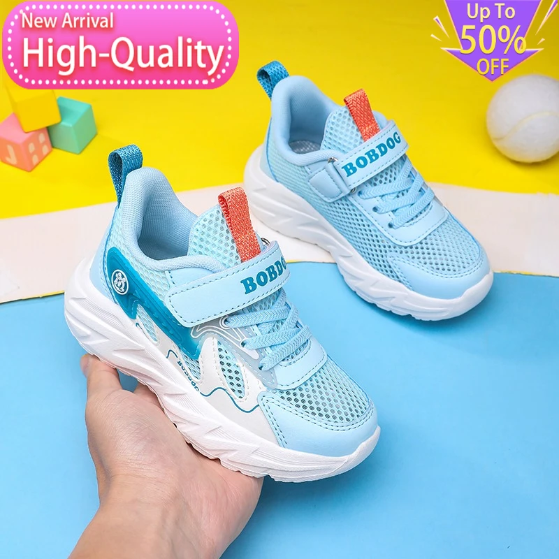 Summer New Low Cut Foot Protection Childrens Sports Shoes Stable and Non Slip Soft Running Shoes Support Daily Mesh Casual Shoes view 4