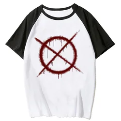 Creepypasta top women funny t shirt female harajuku designer clothes