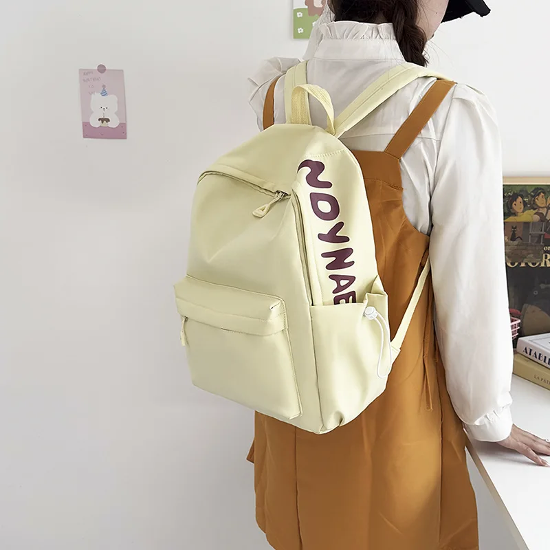 

Простые детские рюкзаки для мальчиков, универсальный милый рюкзак, большой вместительный рюкзак для кампуса, женский рюкзак для компьютера, школьные сумки Mochila