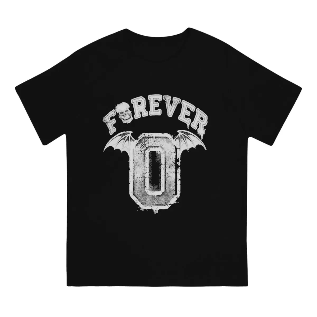 Forever A7X Heavy Man's TShirt Avenged Sevenfold Crewneck Short Sleeve Fabric T Shirt Funny Top Quality Gift Idea