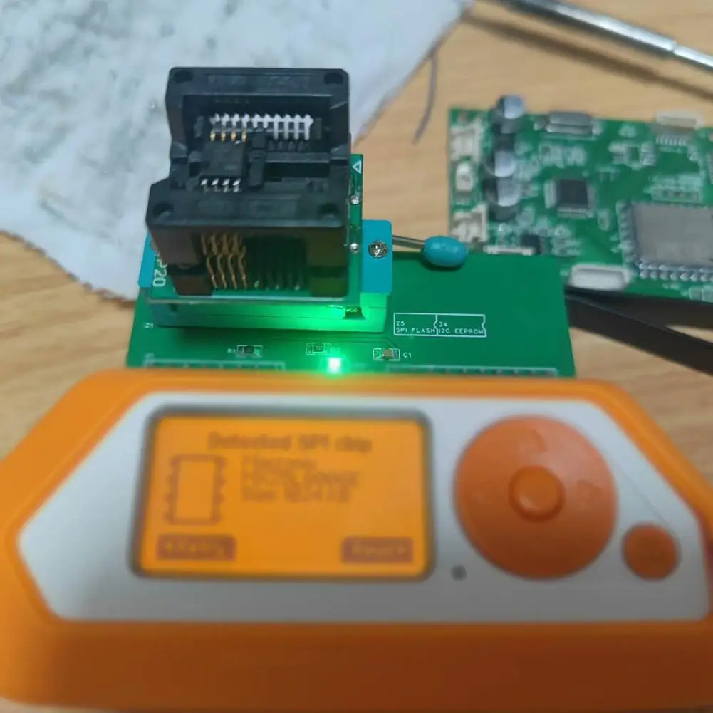 Burning Seat Expansion Module Is Suitable For Flipper Zero Spl Flash Offline Batch Burning SPI Flash Reserved EEPROM Interface