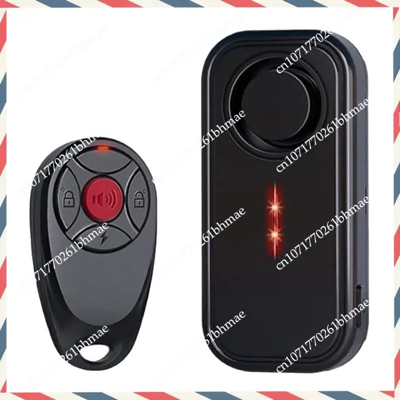 -A21Z Vehicle Search Vibration Bike Alarm, 113Db Remote Controlled Motorcycle And Bicycle Security Detector