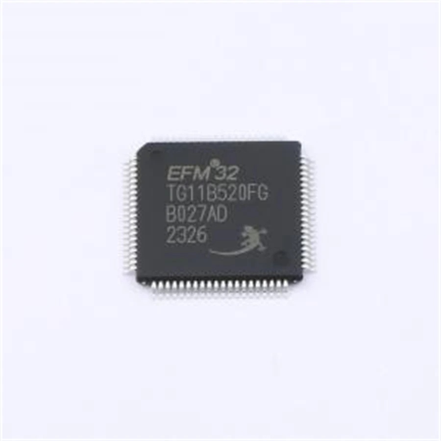 

5PCS/LOT EFM32TG11B520F128GQ80-B (Embedded Processors & Controllers)