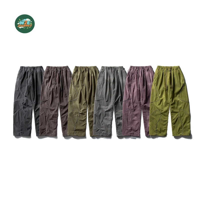 

W2EJOURNEY модный бренд ЕС США размер осень зима уличные легкие функциональные светоотражающие быстросохнущие повседневные брюки