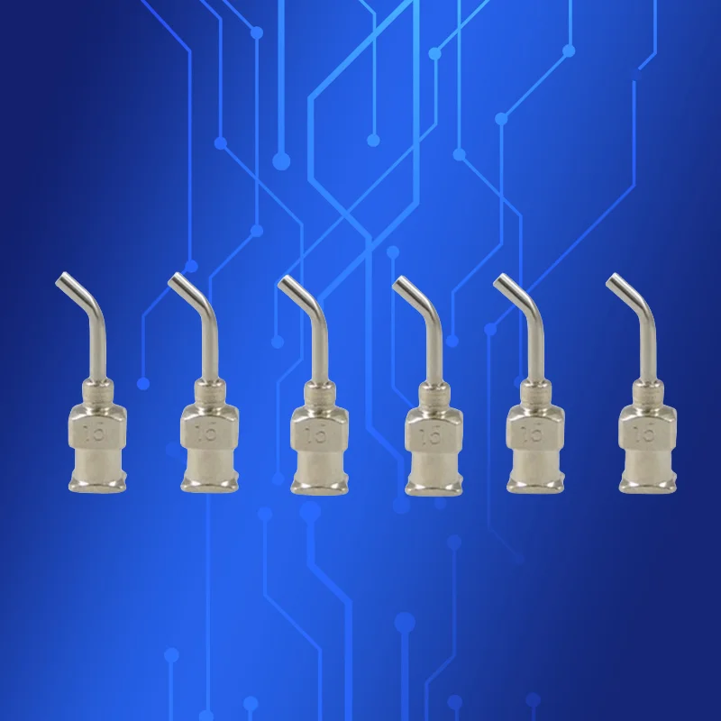 

‌ 12 шт. 15 г дозирующие иглы | 45 ° Изогнутые насадки из нержавеющей стали диаметром 12 мм для эпоксидной смолы/силикона (герметичная конструкция) ‌