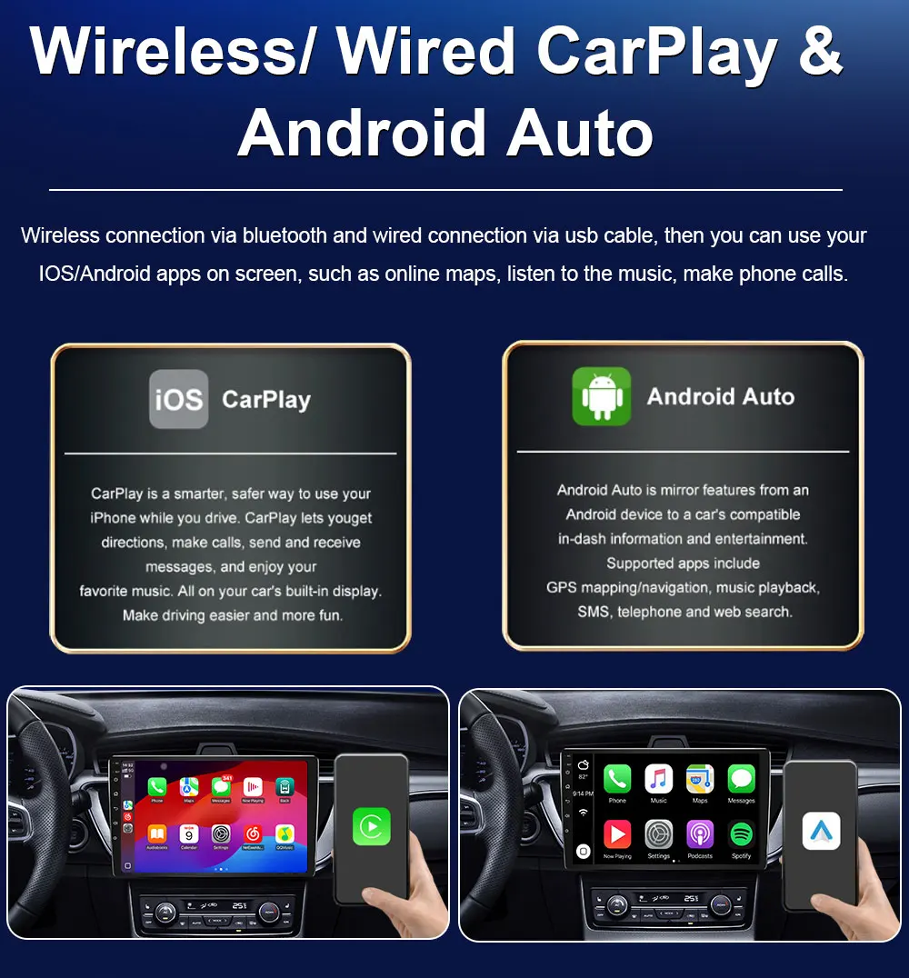 Android Auto Radio For KIA CERATO K3 FORTE 2021 2020 2019 2018 Car Stereo Navigation GPS Multimedia Video Player BT Carplay Head