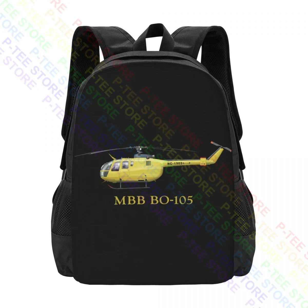 

Mbb Bo 105 HelicopterBackpack Large Capacity School Schoolbag