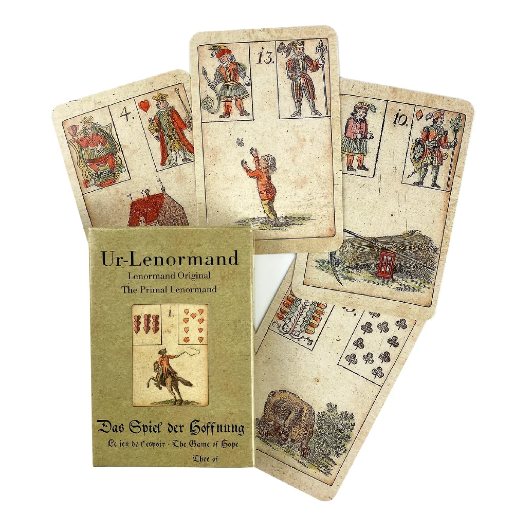 Reflet De Lune Lenormand Mirror Truth Lenormand Cards By Silvia Neitzner The lnk Witch Tarot Goddess Guidance Oracle