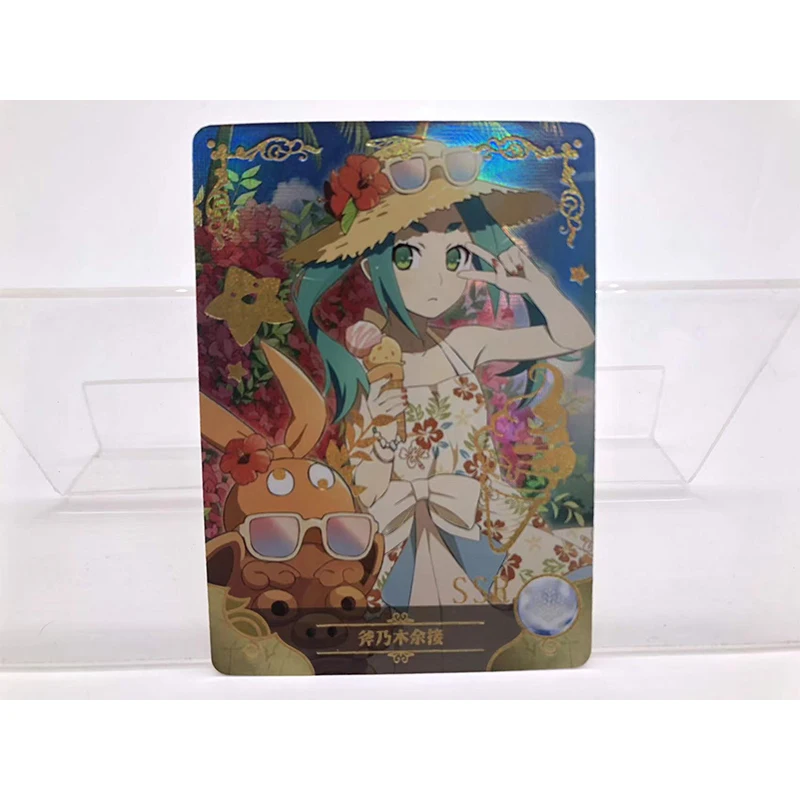 Dea storia 5 m09 serie SSR Tohsaka Rin Albedo Shinomiya Kaguya collezione di giochi Anime Rare Bronzing Flash Card ragazzi giocattoli regalo