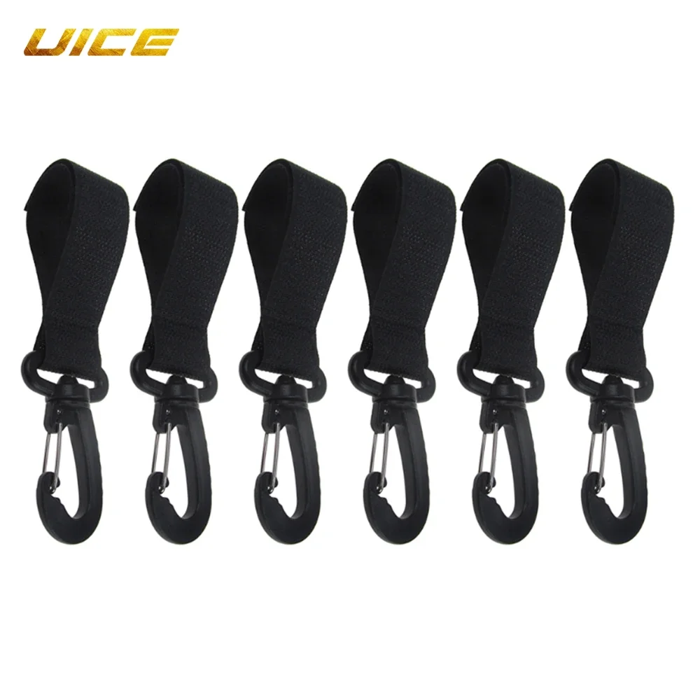 6pcs Pack Kayak Paddle Magic Buckle Strap Clip For Sup Paddle Board Inflatable Paddle Outdoor Rowing Surf Boat Accessory