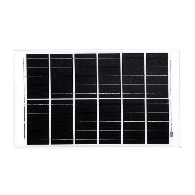 Painel fotovoltaico solar cristal único, Painel fotovoltaico solar policristalino, Placa de montagem de bateria laminada, 6V, 18V