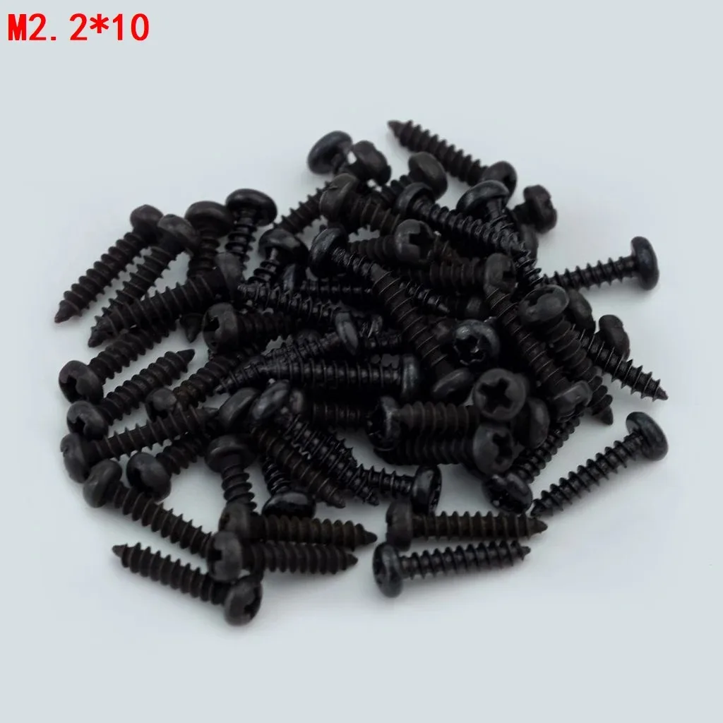 Guitar Bass Tuner Special Screw 2.2 * 10mm 60pcs Available in Four Colors, Stainless Steel Material view 3