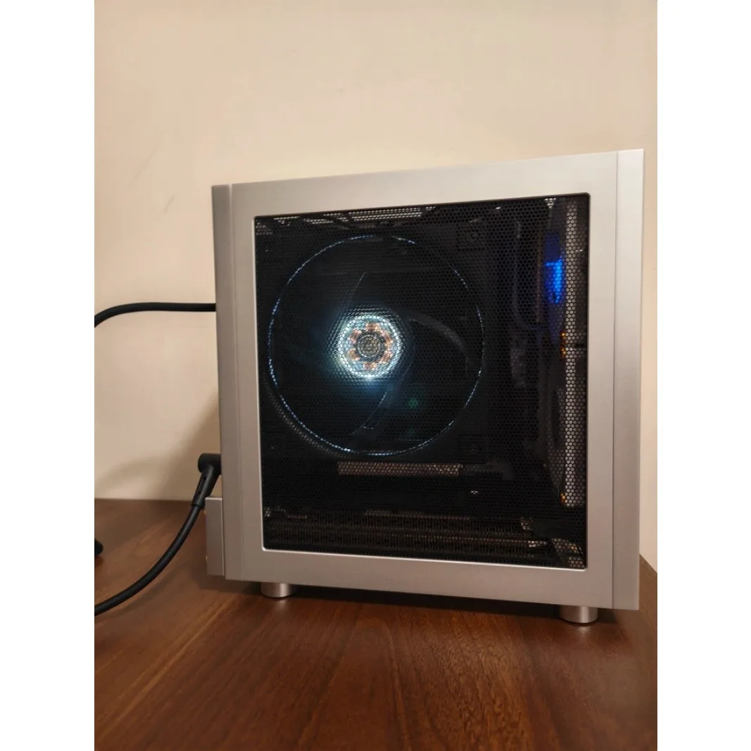 LP-P2V2 chassis cnc all-aluminum DC power supply built-in power supply chassis 5060 knife card 4.1L