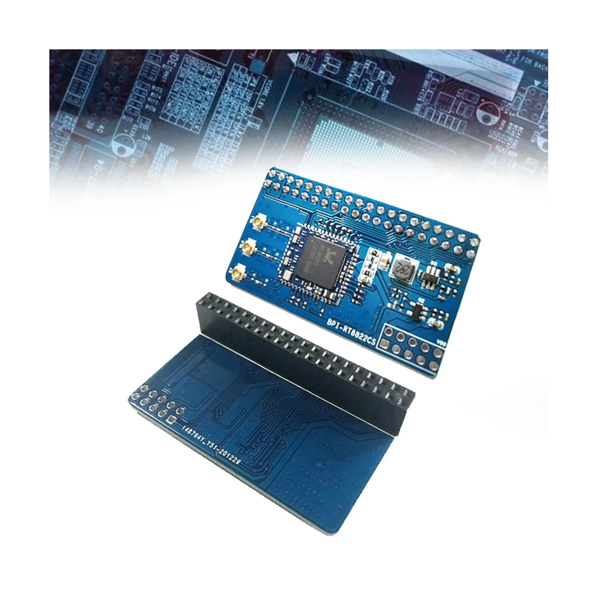 For Banana Pi RT8822CS V1.0 Expansion Board 802.11 A/B/G/N/Ac 2T2R WiFi+BT5.0 SDIO Module Supports BPI-M5 and BPI-F2P