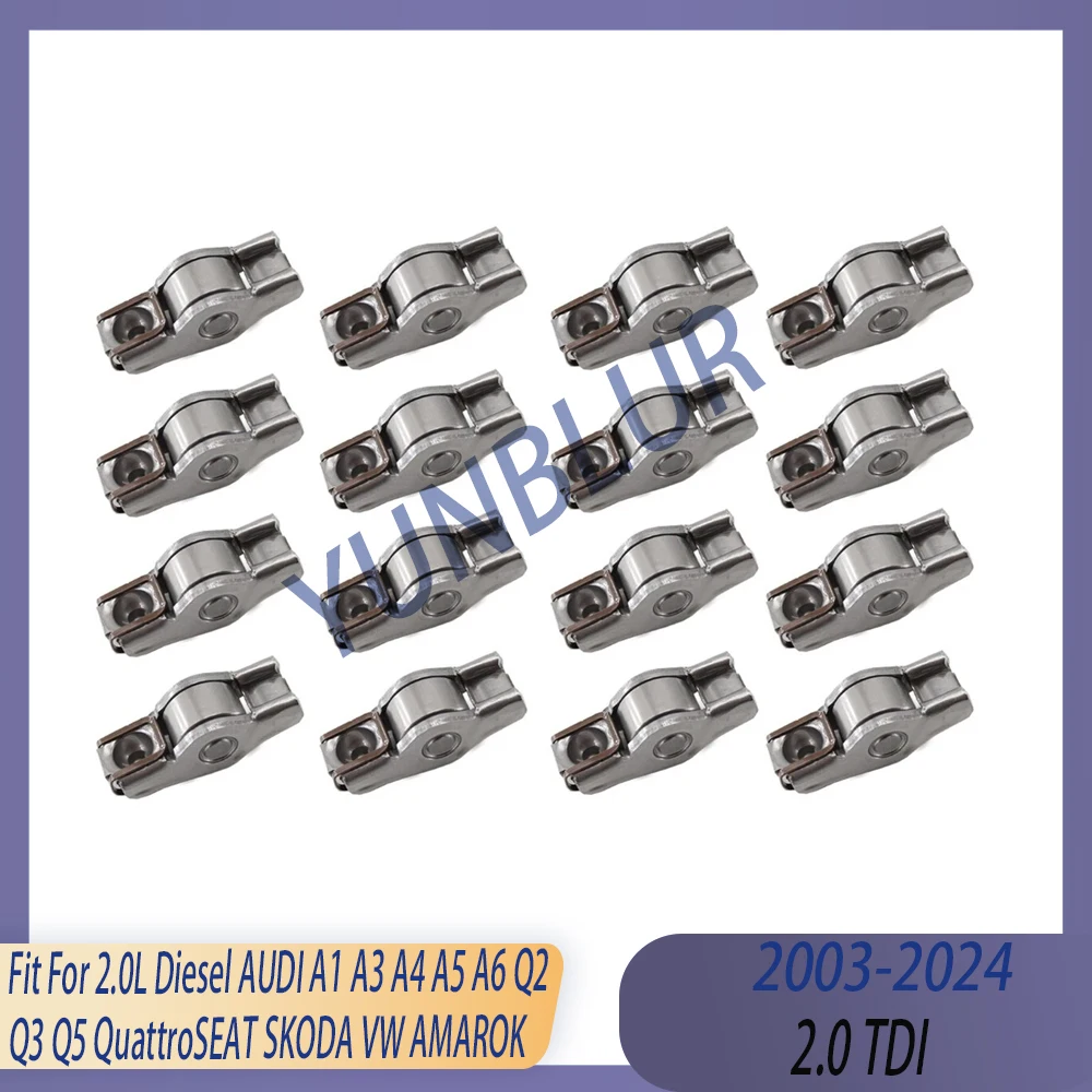 Engine Parts 16x Valve Lifter 16x Rocker Arm Kit Fit 2.0 L T Diesel 03-24 For AUDI A1 A3 A4 A5 A6 Q2 Q3 Q5 SEAT SKODA VW AMAROK - Image 3