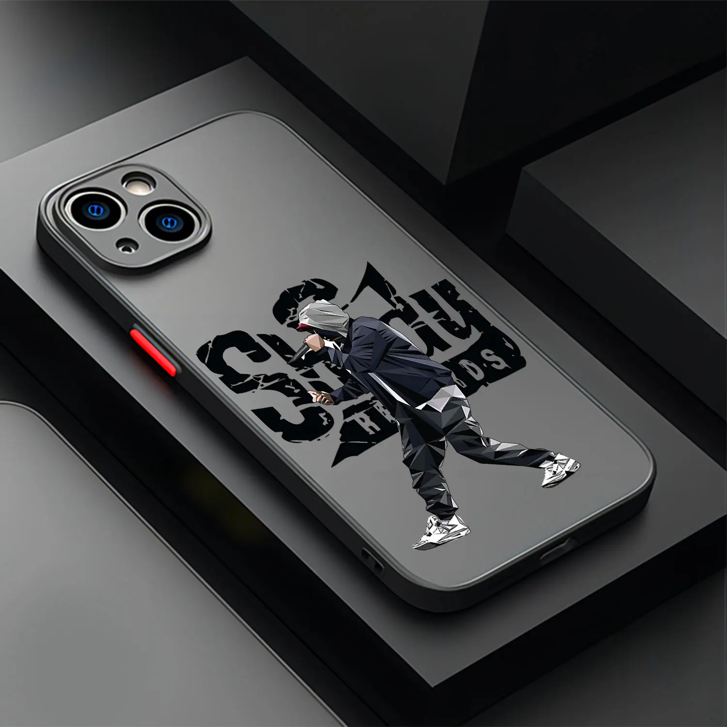 Singer Eminem Rap Hot Phone Case For iPhone 15 14 13 12 11 Mini Pro Max X XR XSMax 7 8 Plus Matte Transparent Back Cover