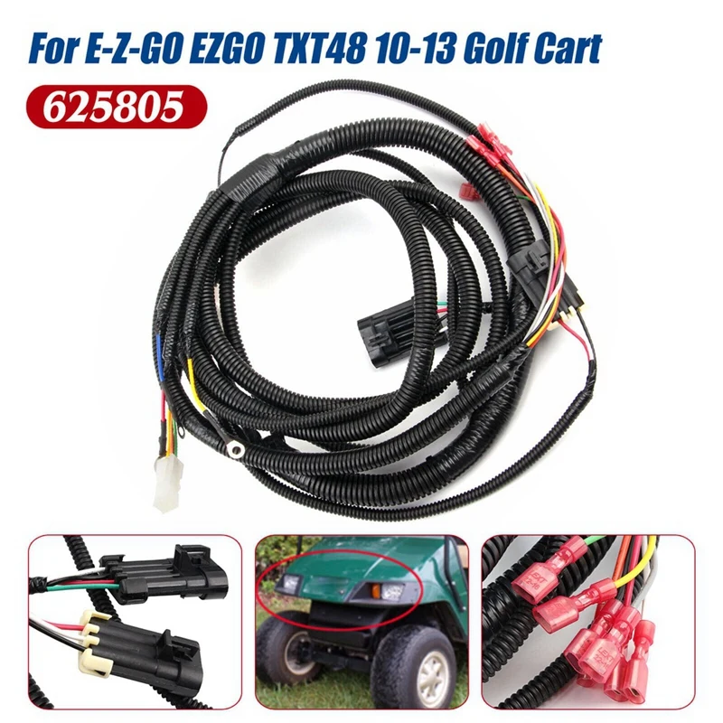 

Complete Main Wiring Harness 625805 For E-Z-GO EZGO TXT48 2010-2013 Golf Cart Parts Accessories