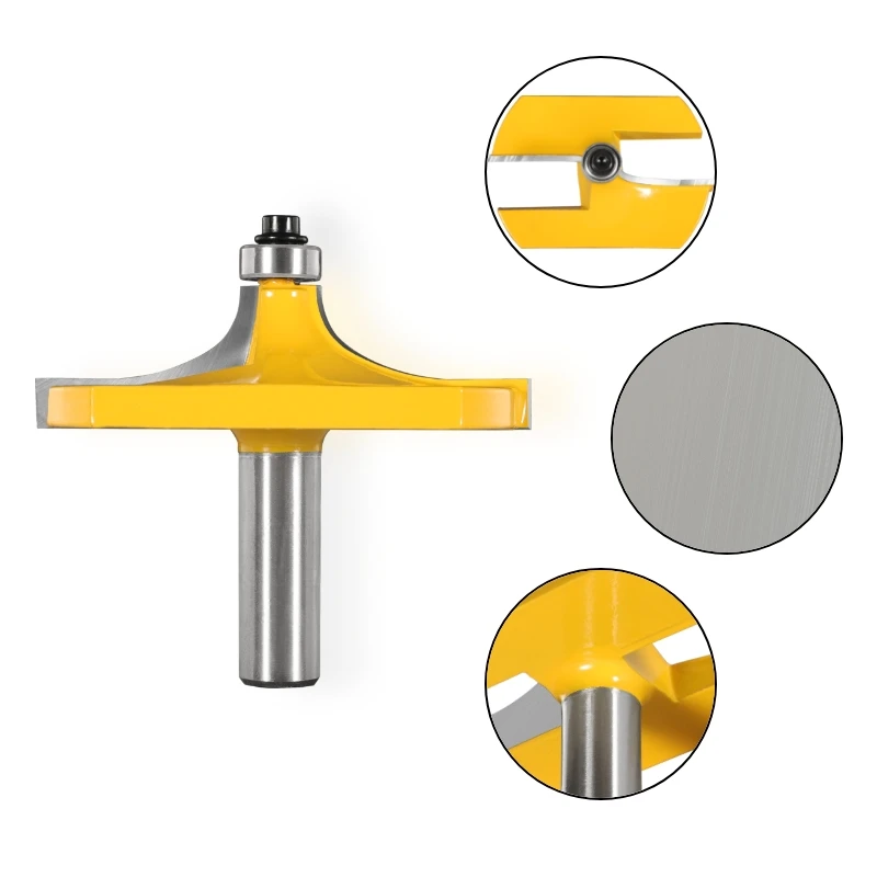 NXWIND 1PC Table EDGE Bit Router Bit Woodworking Milling Cutter For Wood Bit Wood Cutters Face Mill End Mill