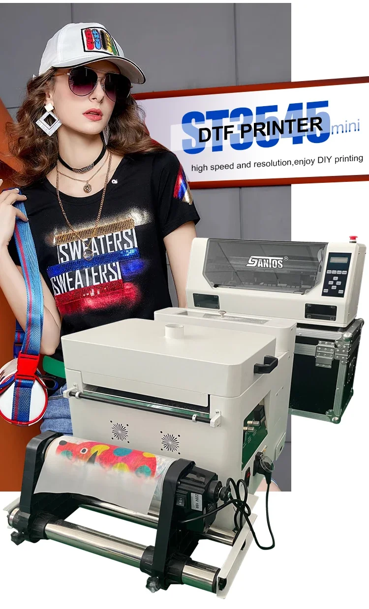 Inkjet Printer for t-shirt clothes A3 size high quality Pet film transfer 30cm DTF printer