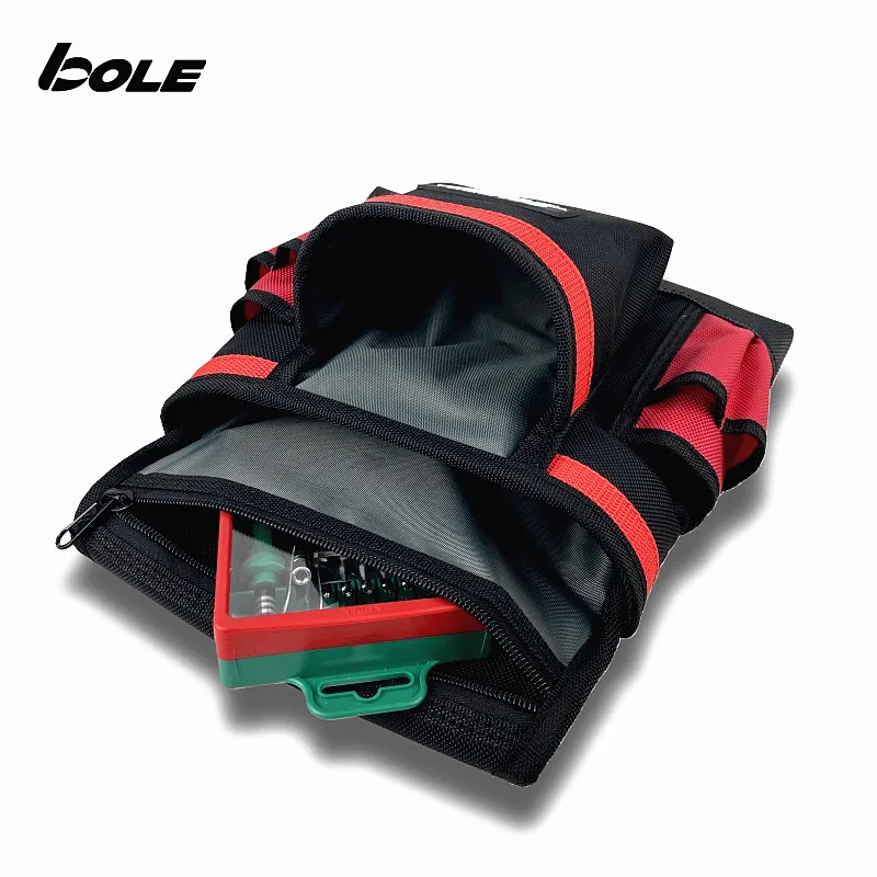 BOLE Boutique Series Tool Bag Multi-Pocket Reinforced Strong Wear-Resistant Tool Pocket 1680D BallisticNylon Production