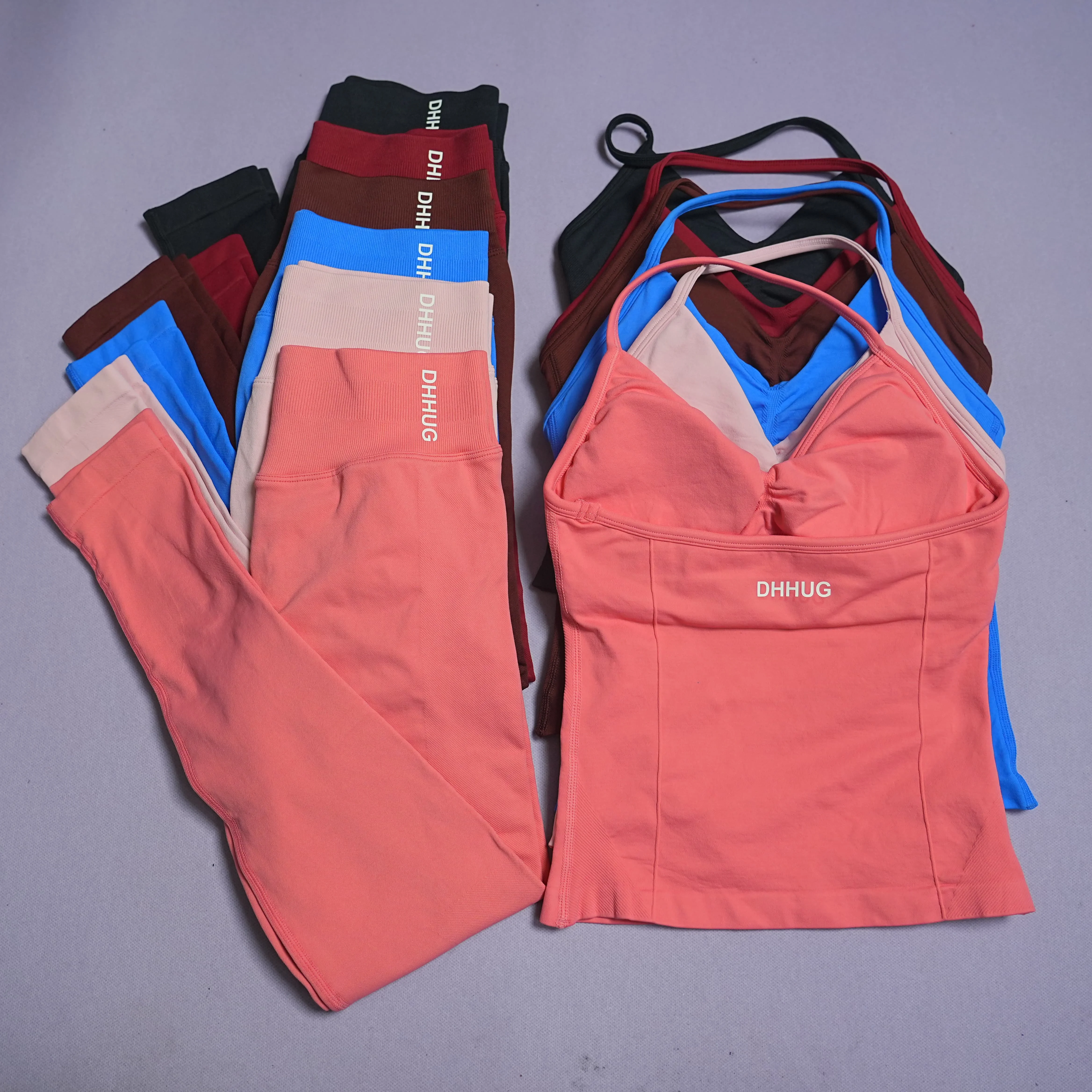 

DHHUG Gym Leggings & Yoga Pants, High Waisted Sculpting, Tops, Vests & Women’s Logo Workout Suits