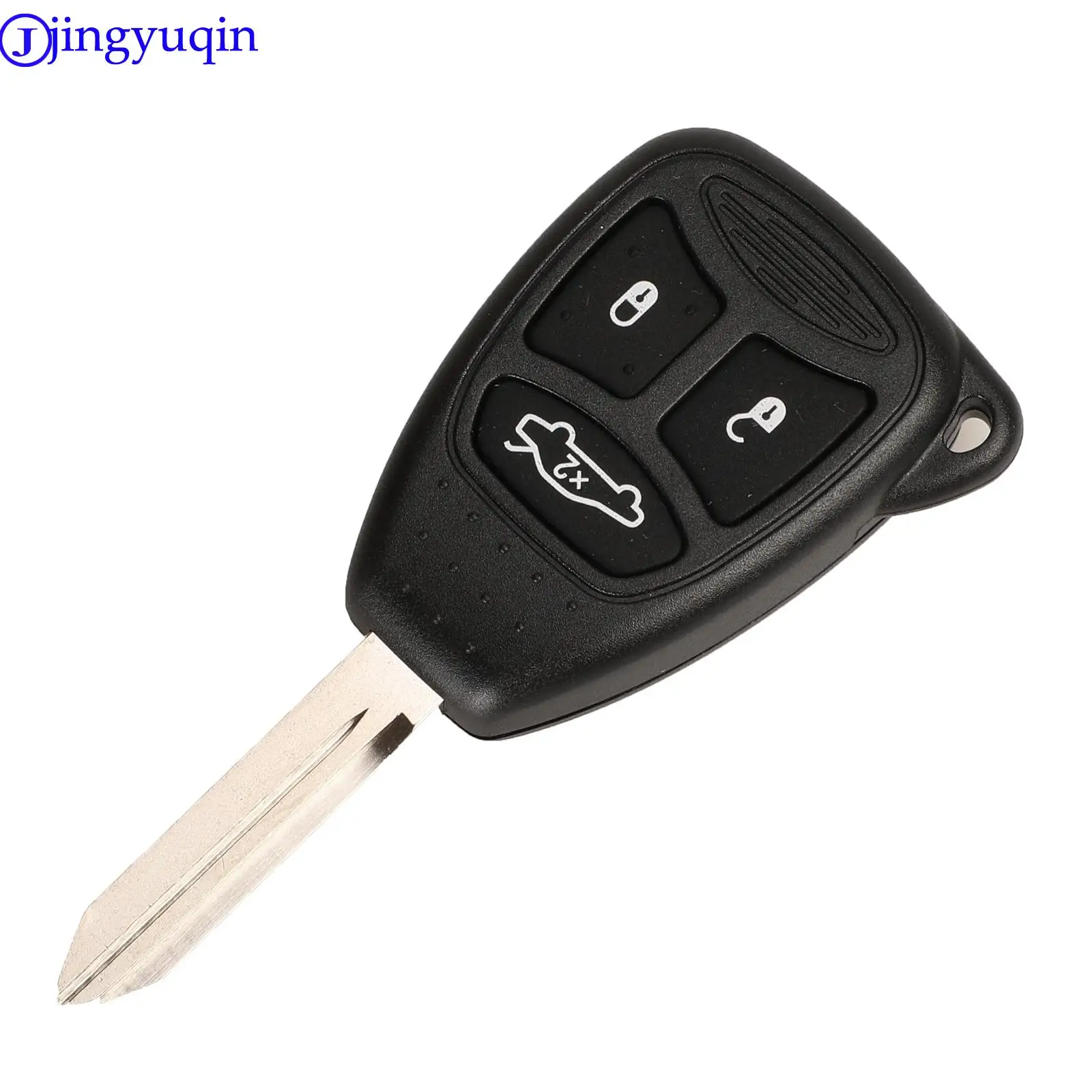 jingyuqin 2/3/4 Buttons Remote Car Key Shell Case Fob For Dodge Jeep Commander Grand Cherokee Chrysler Aspen 300