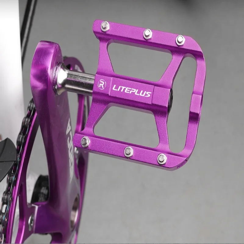 

Mountain Road Folding Bike Pedal Aluminum Alloy Double-sided Anti-slip Waterproof Bicycle Pedal Lightweight Bicycle Parts